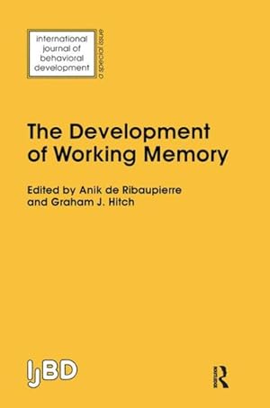 Bild des Verkufers fr Development of Working Memory zum Verkauf von GreatBookPrices