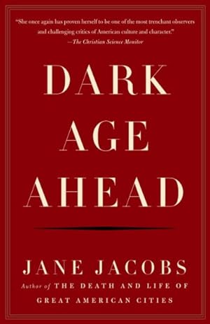 Immagine del venditore per Dark Age Ahead venduto da GreatBookPrices