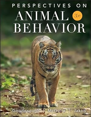 Image du vendeur pour Perspectives on Animal Behavior mis en vente par GreatBookPrices