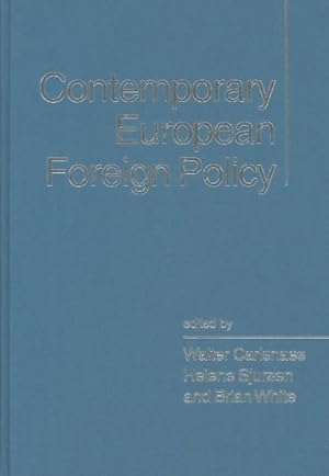 Imagen del vendedor de Contemporary European Foreign Policy a la venta por GreatBookPrices