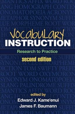 Bild des Verkufers fr Vocabulary Instruction : Research to Practice zum Verkauf von GreatBookPrices