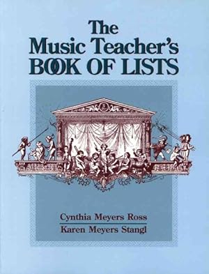 Imagen del vendedor de Music Teacher's Book of Lists a la venta por GreatBookPrices