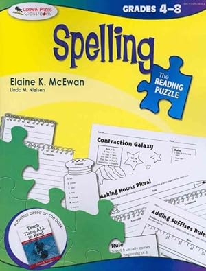 Seller image for Reading Puzzle : Spelling, 4-8 for sale by GreatBookPrices