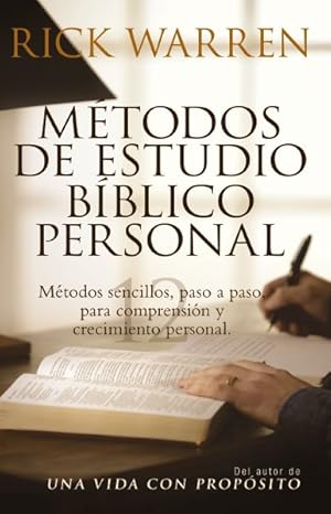 Immagine del venditore per Mtodos De Estudio Biblico Personal / Personal Bible Study Methods : 12 Formas De Estudiar La Biblia Tu Solo / 12 Ways to Study the Bible on Your Own -Language: Spanish venduto da GreatBookPrices