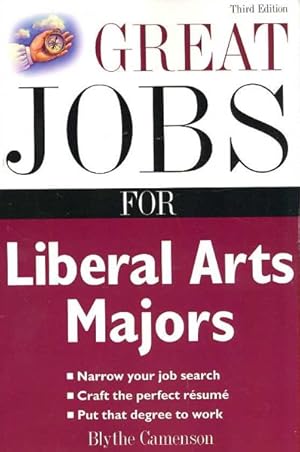 Seller image for Great Jobs for Liberal Arts Majors for sale by GreatBookPrices
