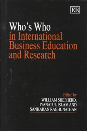 Image du vendeur pour Who's Who in International Business Education and Research mis en vente par GreatBookPrices