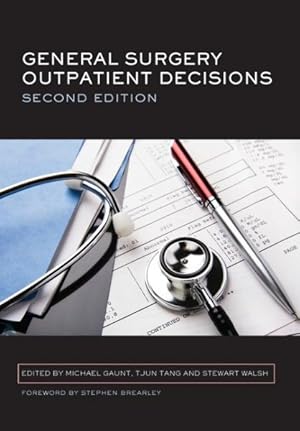 Seller image for General Surgery Outpatient Decisions for sale by GreatBookPrices