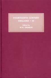 Bild des Verkufers fr Fourteenth Century England III zum Verkauf von GreatBookPrices