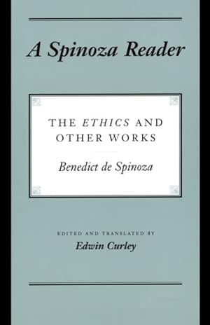 Seller image for Spinoza Reader : The Ethics and Other Works for sale by GreatBookPrices