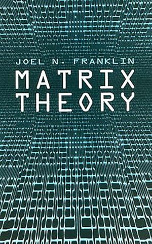 Immagine del venditore per Matrix Theory venduto da GreatBookPrices