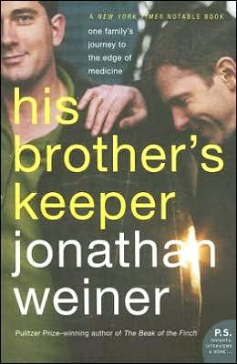 Bild des Verkufers fr His Brother's Keeper : One Family's Journey To The Edge Of Medicine zum Verkauf von GreatBookPrices