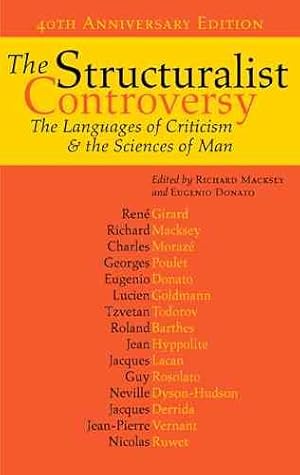 Seller image for Structuralist Controversy : The Languages of Criticism And the Sciences of Man for sale by GreatBookPrices