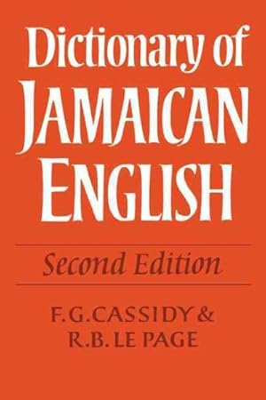 Immagine del venditore per Dictionary of Jamaican English venduto da GreatBookPrices
