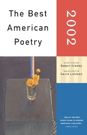 Image du vendeur pour Best American Poetry 2002 mis en vente par GreatBookPrices