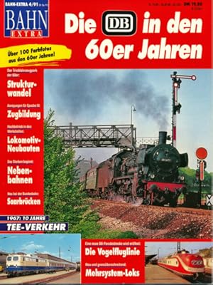 Seller image for Bahn-Extra Heft 4/91: Die DB in den 60er Jahren. for sale by Versandantiquariat  Rainer Wlfel