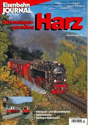 Immagine del venditore per Eisenbahn Journal Sonderausgabe Heft 3/2005: Schmalspurparadies Harz. venduto da Versandantiquariat  Rainer Wlfel
