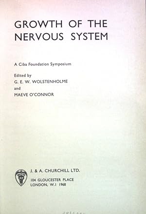 Seller image for Growth of the Nervous System. for sale by books4less (Versandantiquariat Petra Gros GmbH & Co. KG)