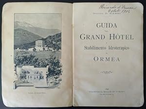 Guida del Grand Hotel e Stabilimento Idroterapico di Ormea.