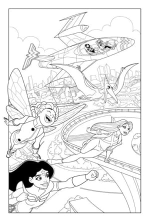 Bild des Verkufers fr DC Super Hero Girls : A Kids Coloring Book zum Verkauf von GreatBookPrices