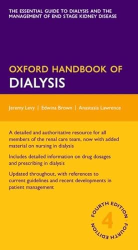 Image du vendeur pour Oxford Handbook of Dialysis mis en vente par GreatBookPrices