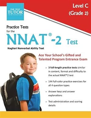 Imagen del vendedor de Practice Tests for the NNAT 2 Test - Level C: Grade 2 a la venta por GreatBookPrices