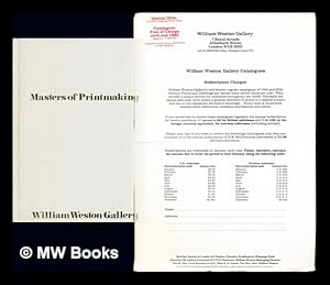 Seller image for Masters of Printmaking: sixteenth annual exhibition of selected fine prints by European and British Masters: catalogue no. 7, 1983 (year 16, issue no. 171) for sale by MW Books