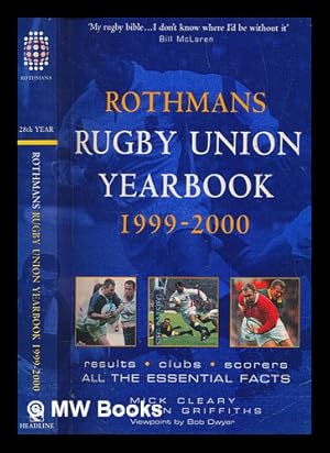 Immagine del venditore per Rothmans Rugby Union Yearbook, 1999-2000 venduto da MW Books