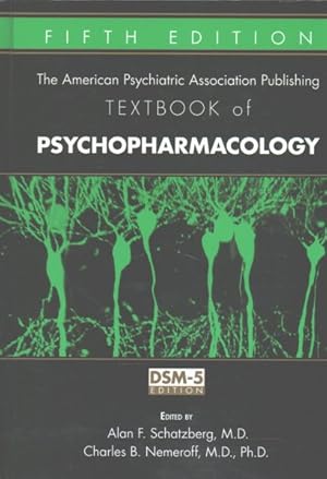 Imagen del vendedor de American Psychiatric Association Publishing Textbook of Psychopharmacology : Dsm-5 Edition a la venta por GreatBookPrices