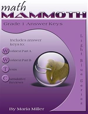 Seller image for Math Mammoth Grade 1 Answer Keys for sale by GreatBookPrices