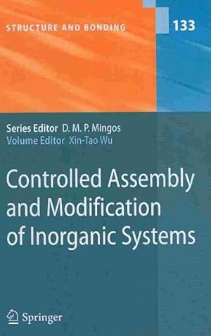 Imagen del vendedor de Controlled Assembly and Modification of Inorganic Systems a la venta por GreatBookPrices