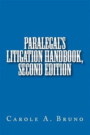 Seller image for Paralegal's Litigation Handbook for sale by GreatBookPrices