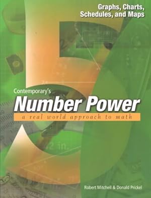 Bild des Verkufers fr Contemporary's Number Power 5 : Graphs, Tables, Schedules and Maps zum Verkauf von GreatBookPrices