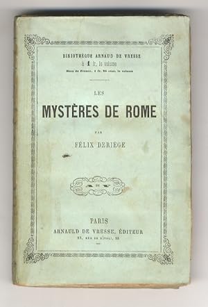 Bild des Verkufers fr Les Mystres de Rome - Catilina. zum Verkauf von Libreria Oreste Gozzini snc