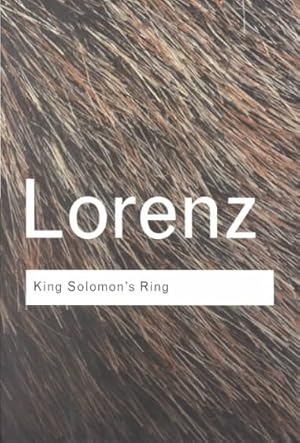 Imagen del vendedor de King Solomon's Ring : New Light on Animal Ways a la venta por GreatBookPrices