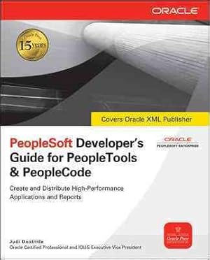 Image du vendeur pour Peoplesoft Developer's Guide for Peopletools & Peoplecode mis en vente par GreatBookPrices