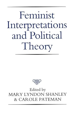 Imagen del vendedor de Feminist Interpretations and Political Theory a la venta por GreatBookPrices