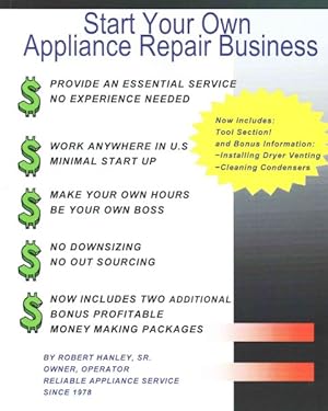 Immagine del venditore per Start Your Own Appliance Repair Business venduto da GreatBookPrices