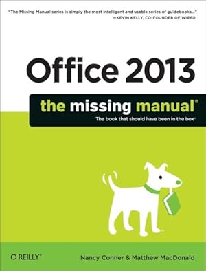 Seller image for Office 2013 : The Missing Manual for sale by GreatBookPrices