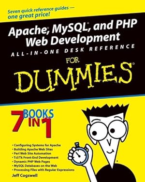 Immagine del venditore per Apache, Mysql, and Php Web Development All-In-One Desk Reference for Dummies : 7 Books in 1 venduto da GreatBookPrices