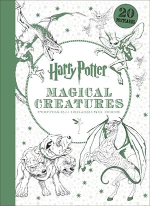 Bild des Verkufers fr Harry Potter Magical Creatures Postcard Coloring Book zum Verkauf von GreatBookPrices