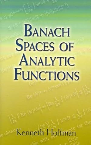 Image du vendeur pour Banach Spaces of Analytic Functions mis en vente par GreatBookPrices