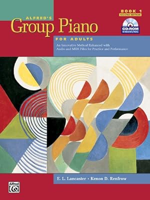 Seller image for Alfred's Group Piano for Adults Student Book 1 : An Innovative Method Enhanced With Audio and MIDI Files for Practice and Performance for sale by GreatBookPrices