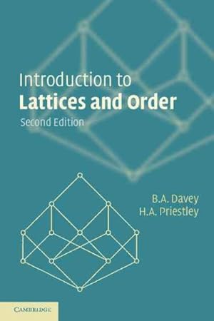Immagine del venditore per Introduction to Lattices and Order venduto da GreatBookPrices