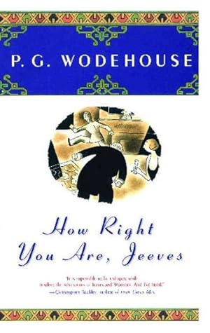 Imagen del vendedor de How Right You Are, Jeeves a la venta por GreatBookPrices
