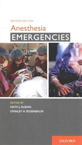 Imagen del vendedor de Anesthesia Emergencies a la venta por GreatBookPrices