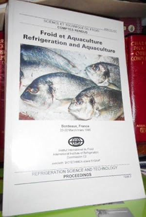 Image du vendeur pour FROID ET AQUACULTURE - REFRIGERATION AND AQUACULTURE mis en vente par Libros Dickens