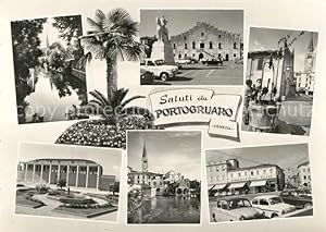 Bild des Verkufers fr Postkarte Carte Postale 73522429 Portogruaro Teilansichten Innenstadt Gebaeude Denkmal Palme Portogruaro zum Verkauf von Versandhandel Boeger
