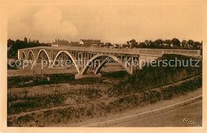 Bild des Verkufers fr Postkarte Carte Postale 13526887 Bourbon-Lancy Pont du Fourneau Bourbon-Lancy zum Verkauf von Versandhandel Boeger