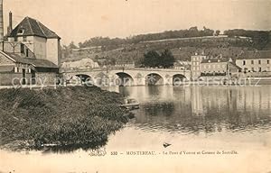 Postkarte Carte Postale 13536555 Montereau-Fault-Yonne Pont d'Yonne et Coteau de Surville Montere...