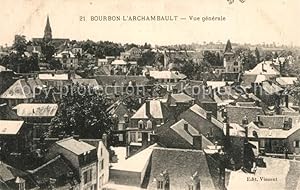 Bild des Verkufers fr Postkarte Carte Postale 13539387 Bourbon-l Archambault Vue gnrale Bourbon-l Archambault zum Verkauf von Versandhandel Boeger